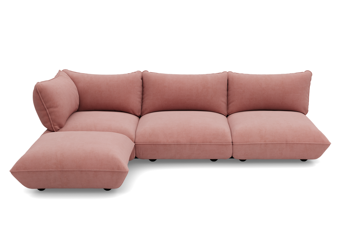 Fatboy Sumo corner-sofa-left Cord Soft Pink – produktbilde 2