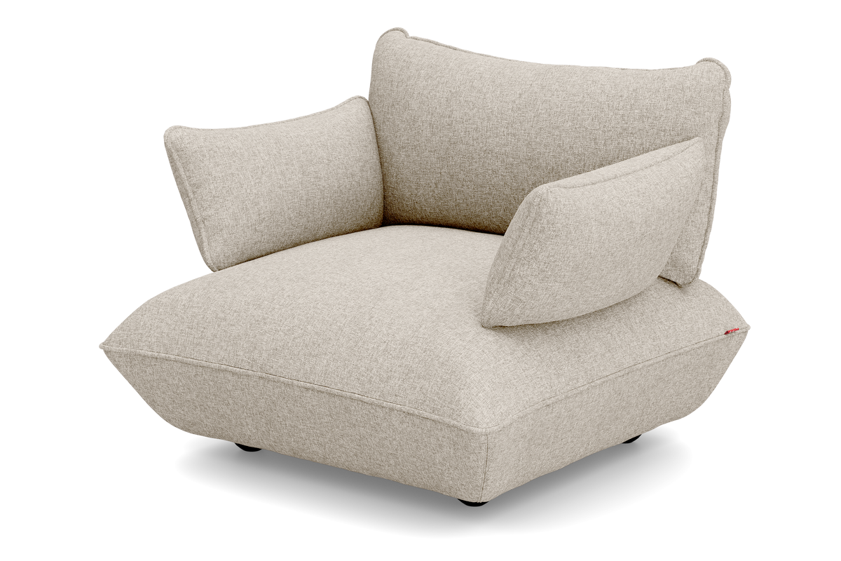 Fatboy Sumo loveseat Bouclé Beige – produktvinkel 2