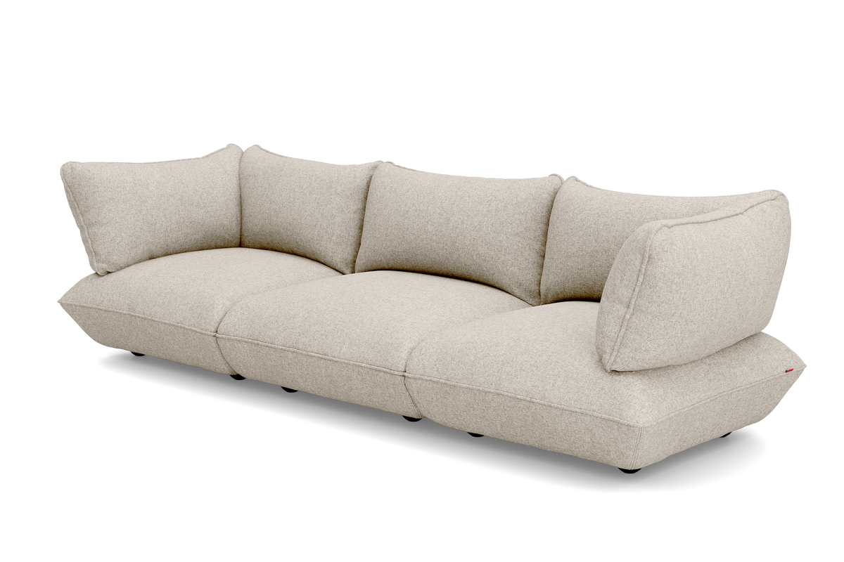 Fatboy Sumo sofa-grand Bouclé Beige – produktvinkel 2