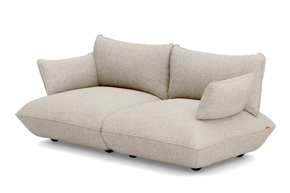 Fatboy Sumo sofa-medium Bouclé Beige – produktvinkel 2