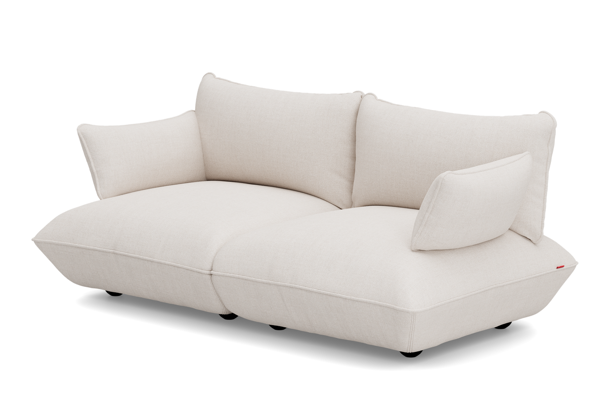 Fatboy Sumo sofa-medium Bouclé Creme – produktvinkel 2