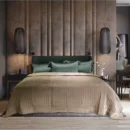 BedtimeCollection Silkevelour Sengeteppe Taupe Brun