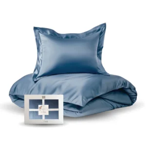 Dus blå bambus sengesett Bedtime Collection
