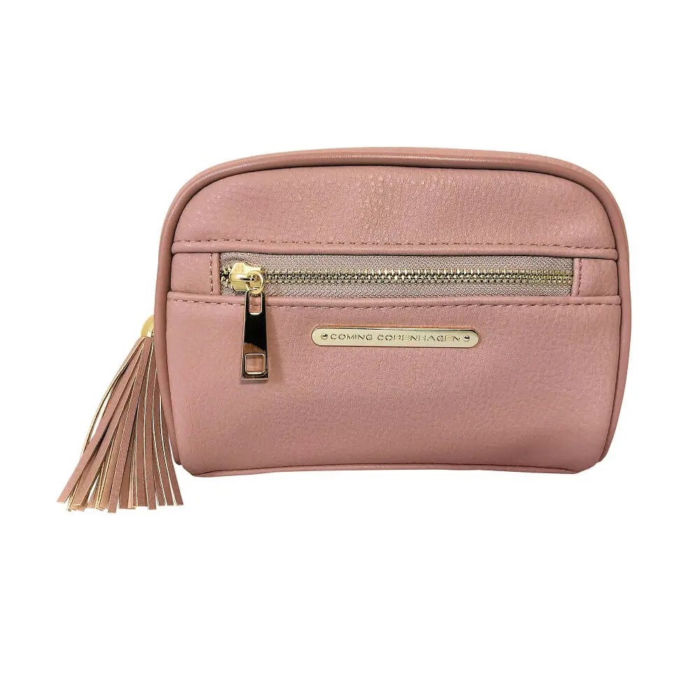 Emilie Cosmetic Bag - Blush Grained fra Coming Copenhagen