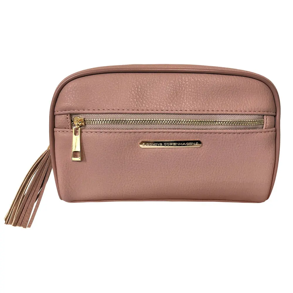 Emilie Toiletry Bag - Blush Grained fra Coming Copenhagen