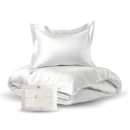 Hvitt bambus sengesett Bedtime Collection