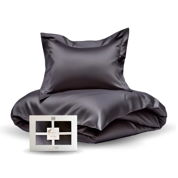 Mørk grå bambus sengesett Bedtime Collection