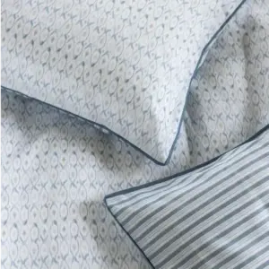 Borås Cotton Arosa sengesett Blå