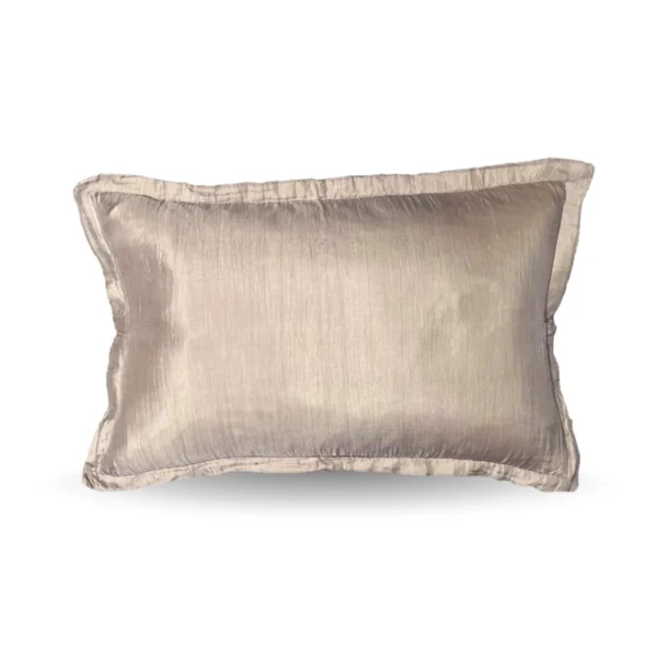 Bedtime Collection silkevelour putetrekk 40x60cm Taupe beige