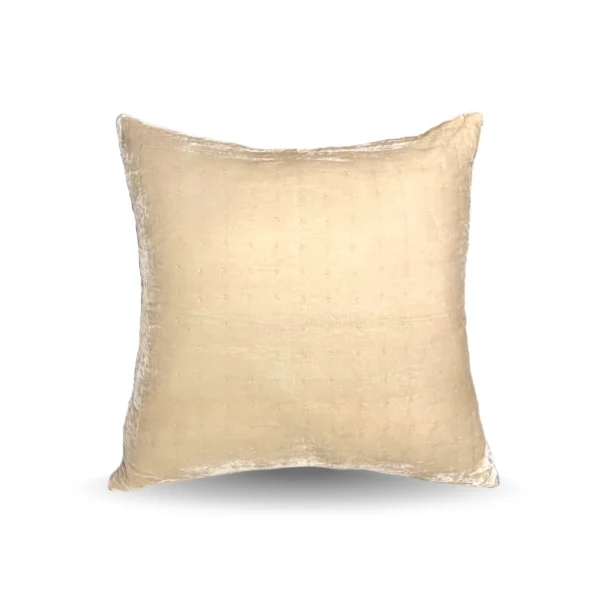 Bedtime Collecton Silkevelour putetrekk Golden Sand 60x60 cm