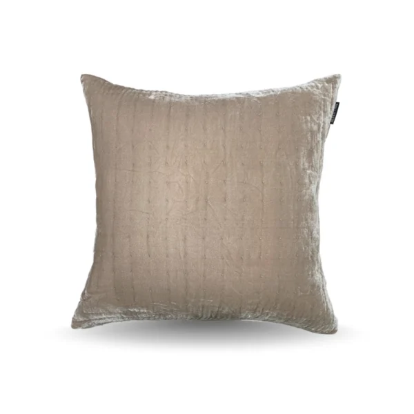 Bedtime Collecton Silkevelour putetrekk Taupe 60x60 cm