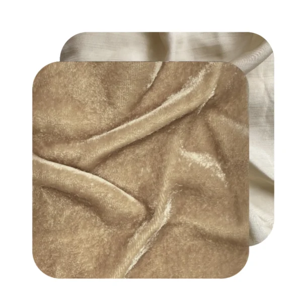 Silkevelour Bedtime Collection taupe - beige