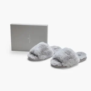 Fuskepels Slippers grå Carpe Diem Beds