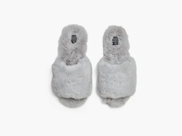 Fuskepels Slippers grå Carpe Diem Beds