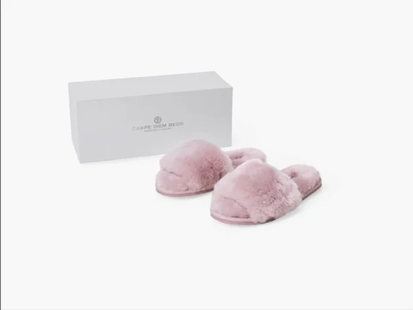 Saueskinn Slippers rosa Carpe Diem Beds