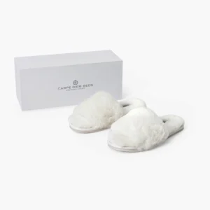 Saueskinn Slippers offwhite Carpe Diem Beds