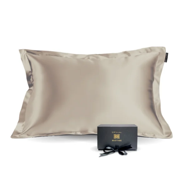 Silke putetrekk champagne beige 50x70 cm Bedtime Collection