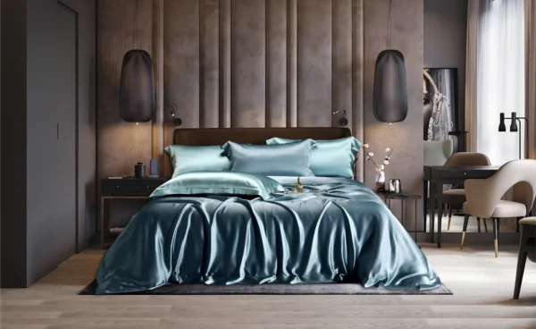 Silke sengesett duo turkis Bed Time Collection