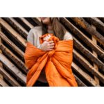 Out&About blanket dunpledd oransje Bedtime