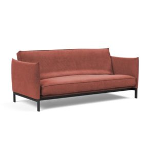 Junus-140-Sofa-Bed-Sharp-Plus-Cover rød Innovation Living