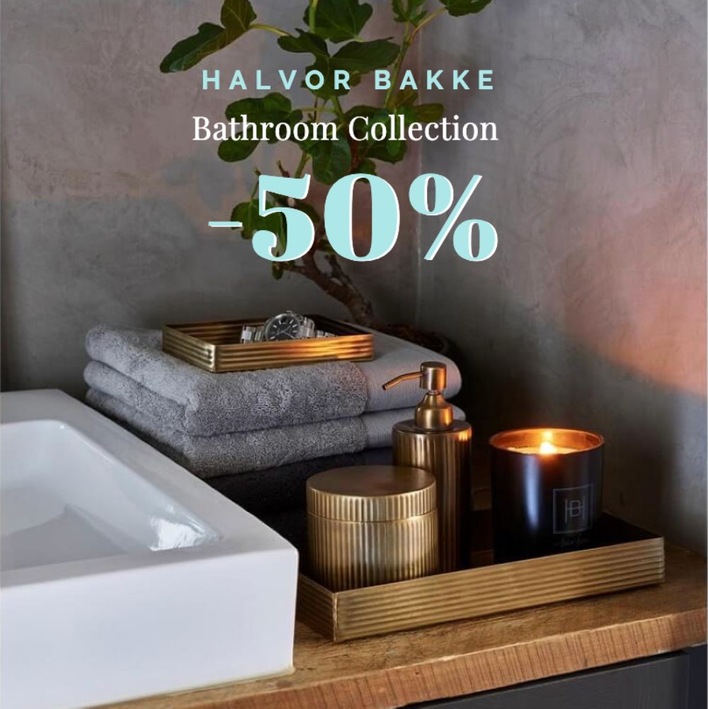 Halvor Bakke Bathroom-50% rabatt
