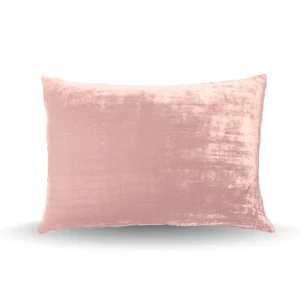 Bedtime Collection Silkevelour hotellpute trekk 70x100cm Pink Blush rosa
