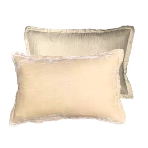 Bedtime Collection silkevelour Golden Sand putetrekk 40x60 cm beige -F3