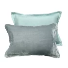 Bedtime Collection silkevelour putetrekk Turquoise 40×60 CM -
