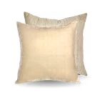 Bedtime Collecton Silkevelour putetrekk Golden Sand 60x60 cm