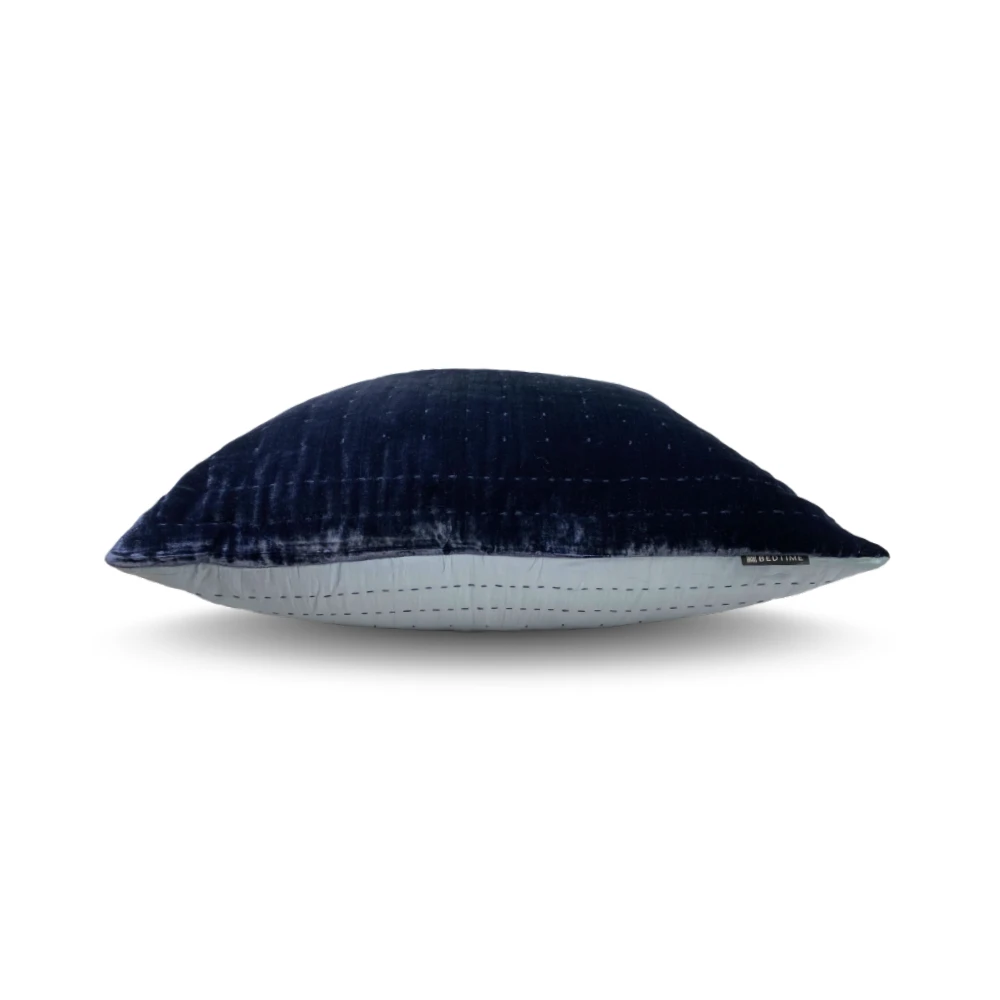 Bedtime Collecton Silkevelour putetrekk Oxford Blue 60x60 cm mørk blå